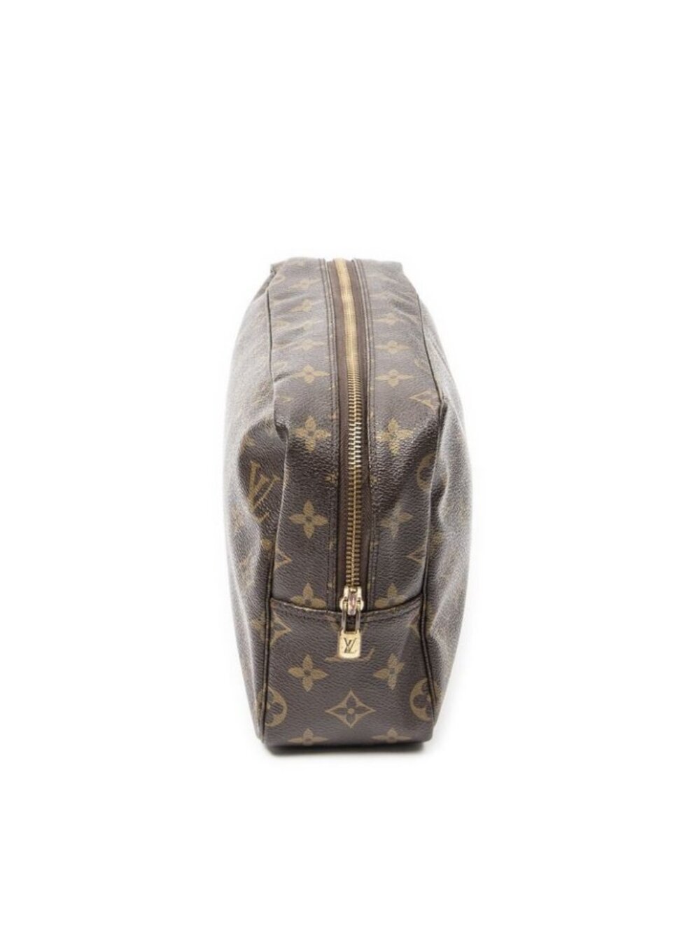 ★SOLD★ Louis Vuitton Toiletries Pouch Brown Monogram Canvas - Picture 4 of 10